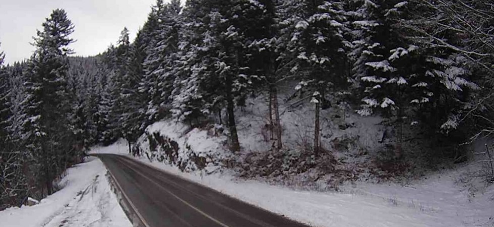 Neve in provincia, le strade sono transitabili